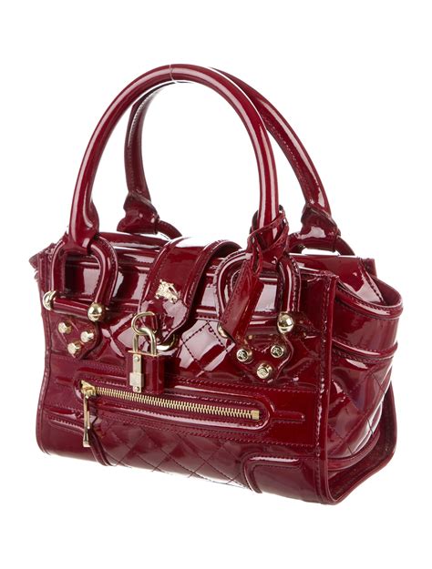 Burberry Patent Bags & Handbags for Women for sale 